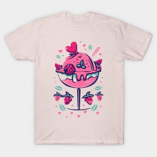 Raspberry Sorbet Love T-Shirt